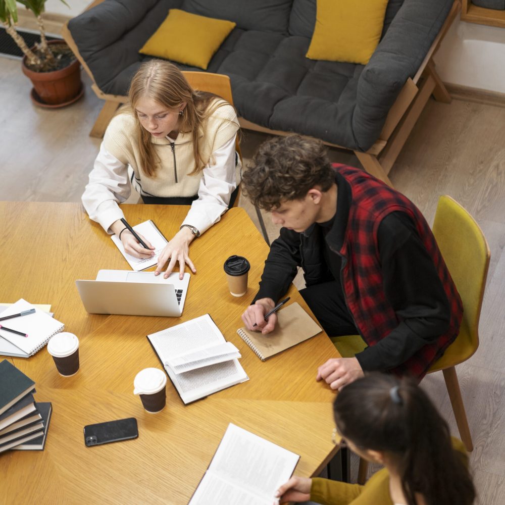 students-working-study-group